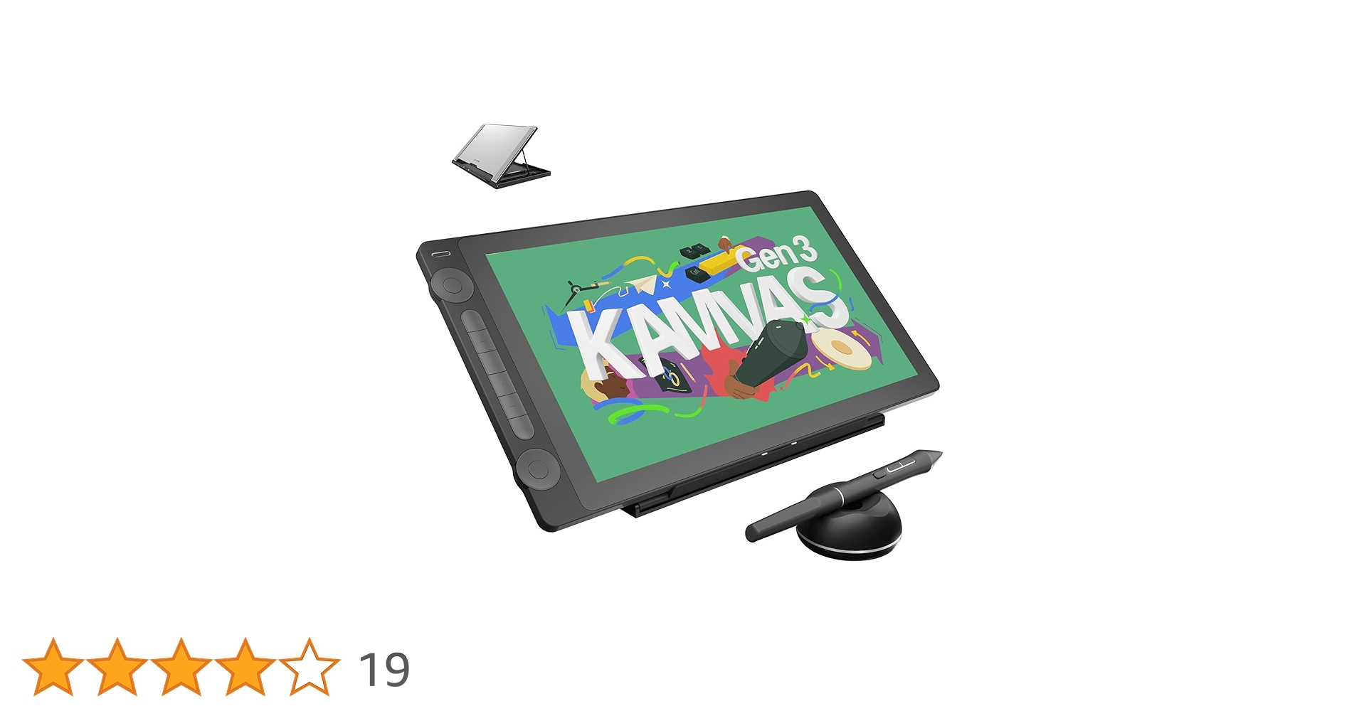 HUION kamvas16（Gen3） HUION Kamvas 16 (Gen 3) Tablet do rysowania z ekranem 15,8